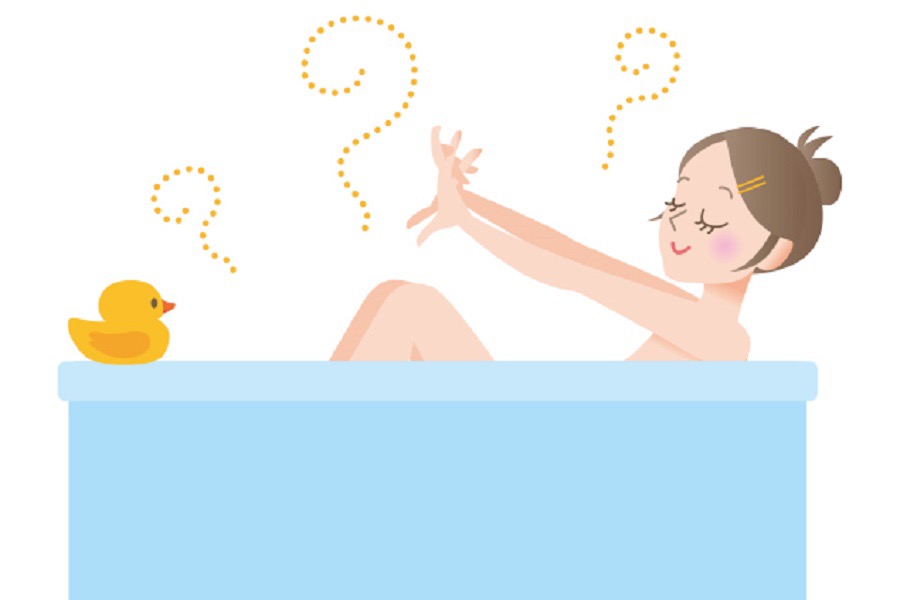 入浴するだけでツルツル背中美人に おふろ部