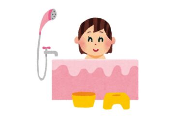 おふろ 女の子 リラックス