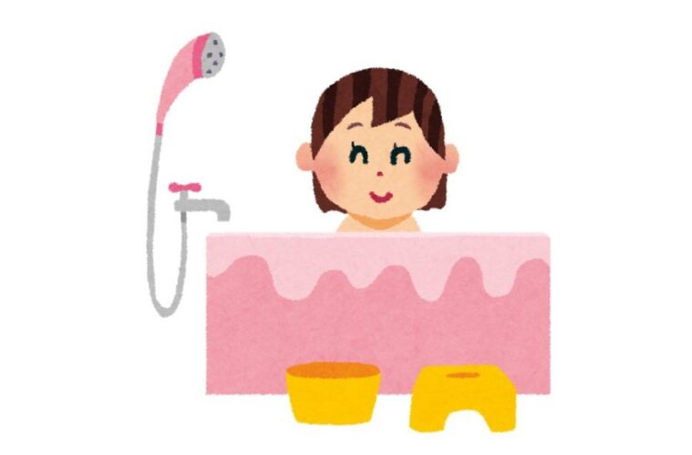 おふろ 女の子 リラックス