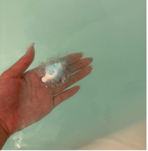 バスポン　溶け終わり