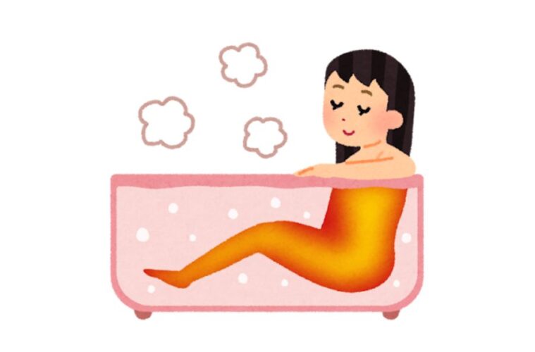 おふろ 女の子 湯船