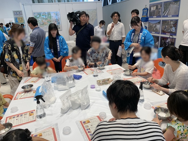 水道フェア おふろ部ブース様子2