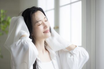 風呂上がり　快適