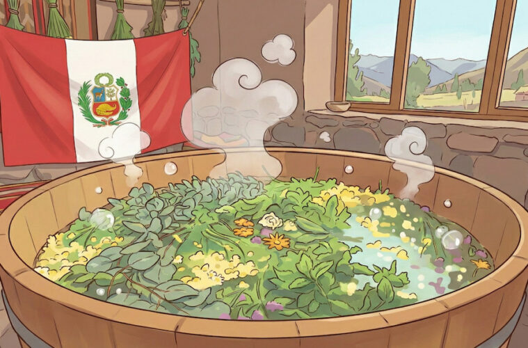 ペルー　おふろ