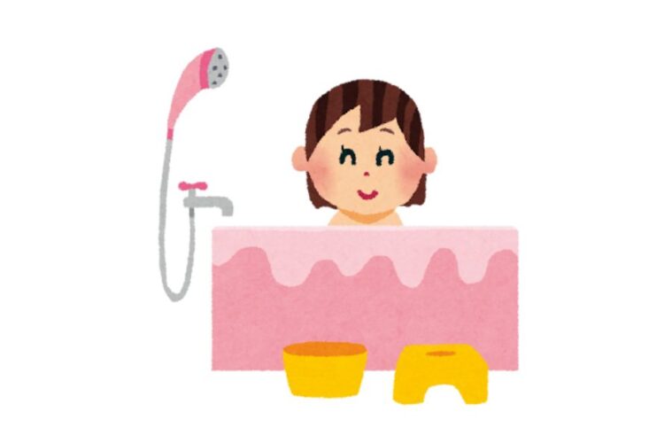 おふろ 女の子 リラックス