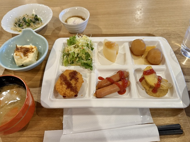 蔵王温泉JURIN 朝食ビュッフェ