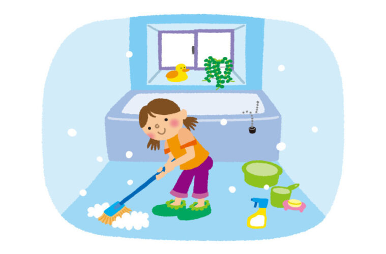 お風呂 掃除 ピカピカ