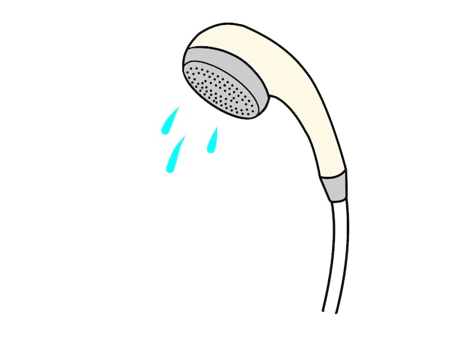シャワー　節水