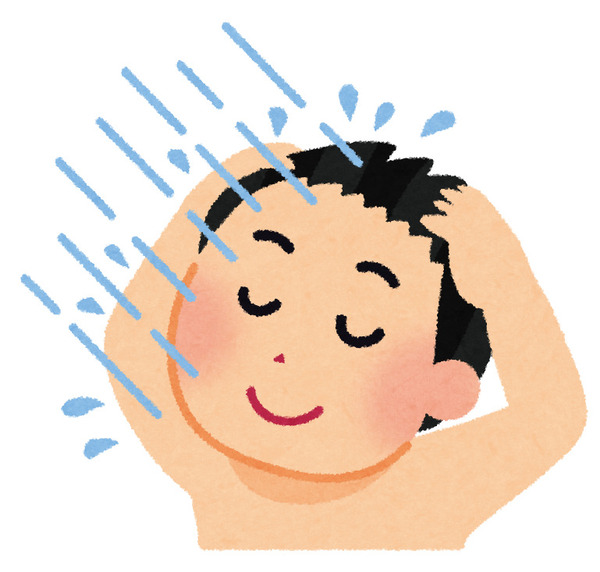 シャワー 男の子 スッキリ