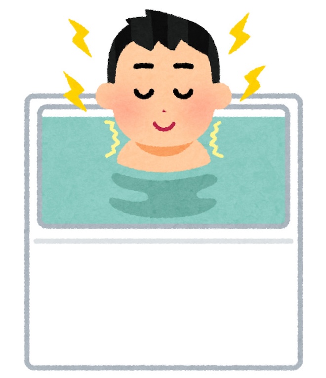 おふろ　疲労回復　イメージ