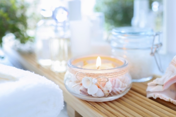 お風呂 キャンドル