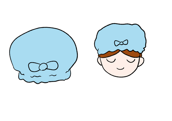 ヘアキャップ 女の子