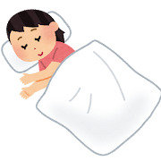 女の子 睡眠
