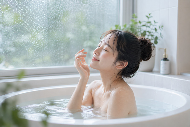 女性 入浴