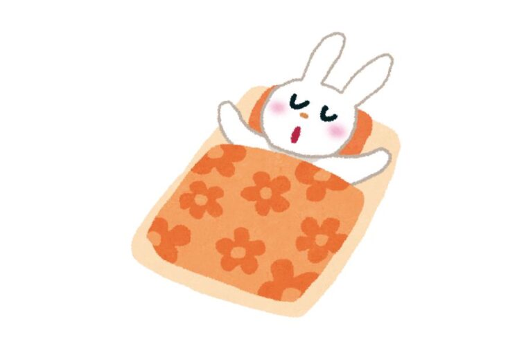 うさぎ　睡眠