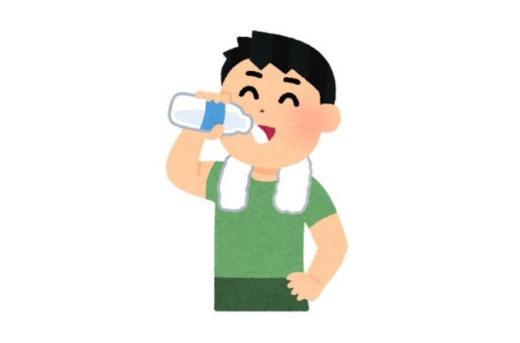 男性　給水