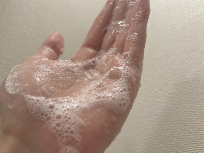 泡立ち イメージ