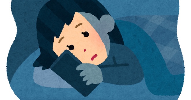 スマホ 睡眠妨害