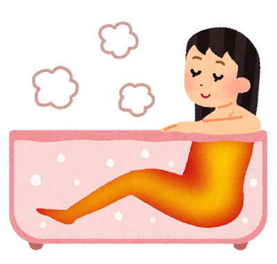 女性 入浴 リラックス