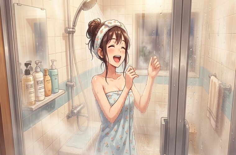 女の子 お風呂 カラオケ